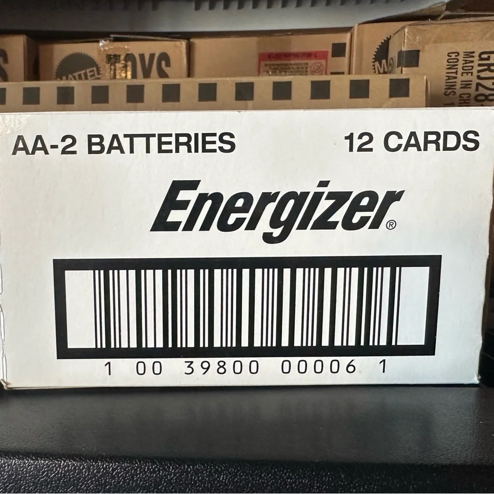 Max AA Batteries - Black and Silver